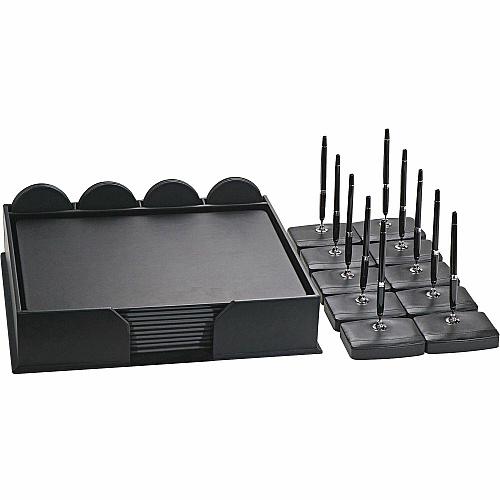 Dacasso Leather Deluxe Conference Room Set 1 Each (D1054)