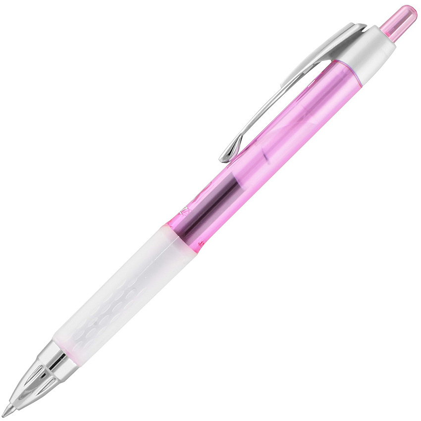 uni-ball uniball&trade; 207 Pink Ribbon Gel Pens 0.7 mm Medium Pen Point - Refillable - Retractable - Black Ink - Gel-based - Pink Barrel - 1 Each (1745267)