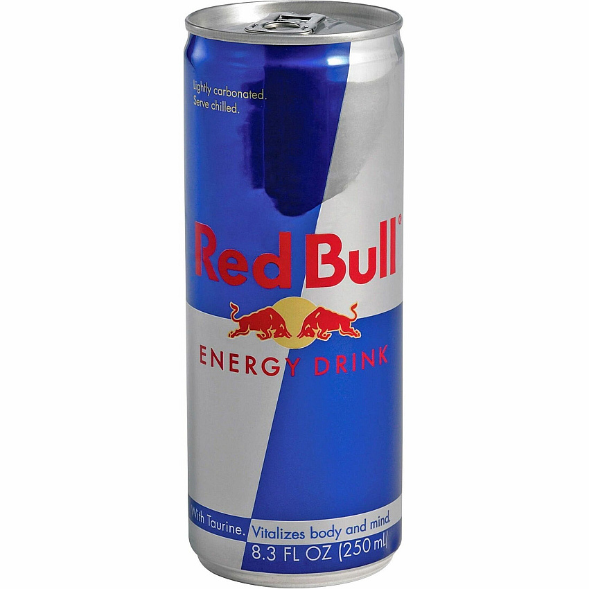 Red Bull Energy Drink Ready-to-Drink - 8.30 fl oz (245 mL) - Original - 24 / Carton (RBD99124)