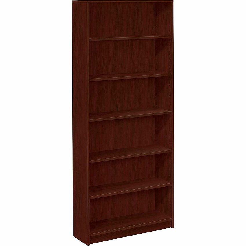 HON 1870 H1877 Bookcase 84" Height x 36" Width x 11.5" Depth - 6 Shelve(s) - Finish: Mahogany (1877N)