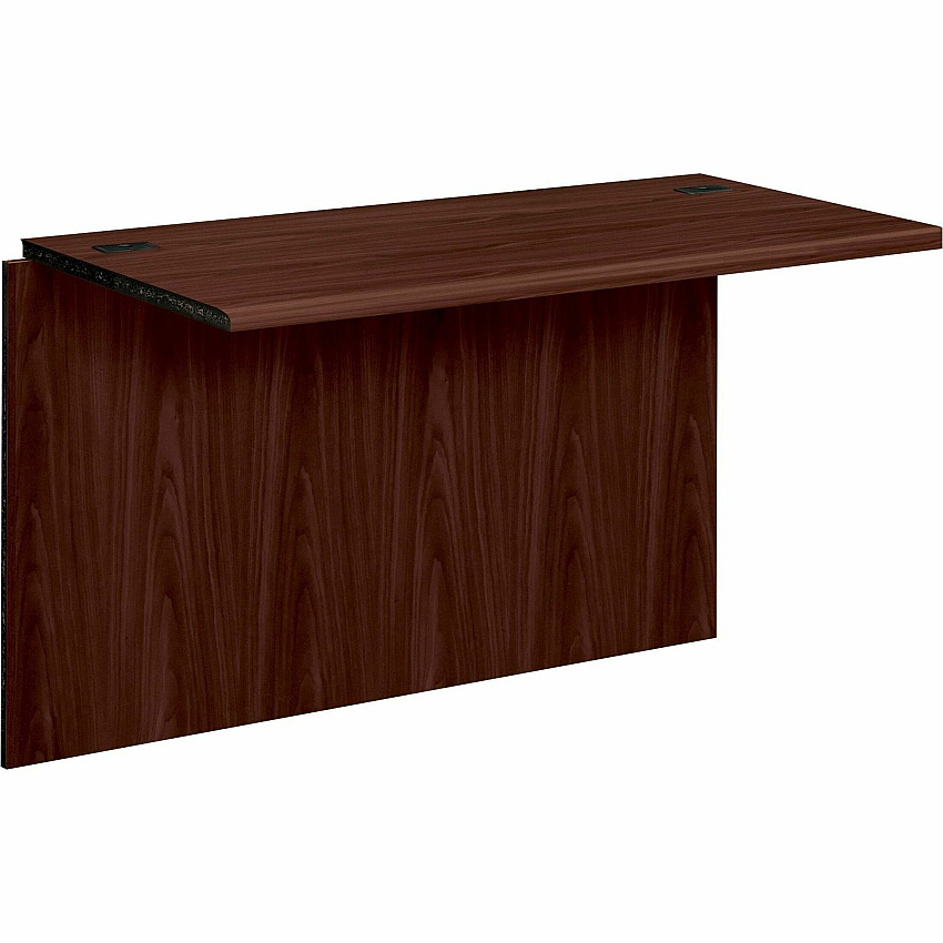 HON 10700 H10770 Bridge 29.5" Height x 47" Width x 24" Depth - Waterfall Edge - Finish: Mahogany (10770NN)