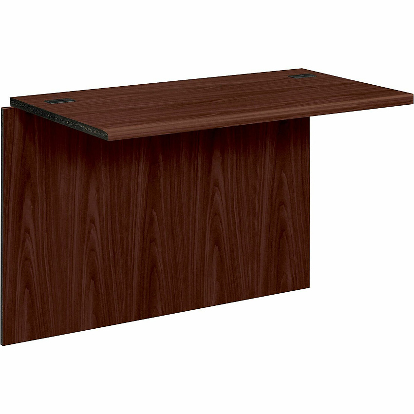 HON 10500 H10760 Bridge 29.5" Height x 42" Width x 24" Depth - Waterfall Edge - Finish: Mahogany (10760NN)