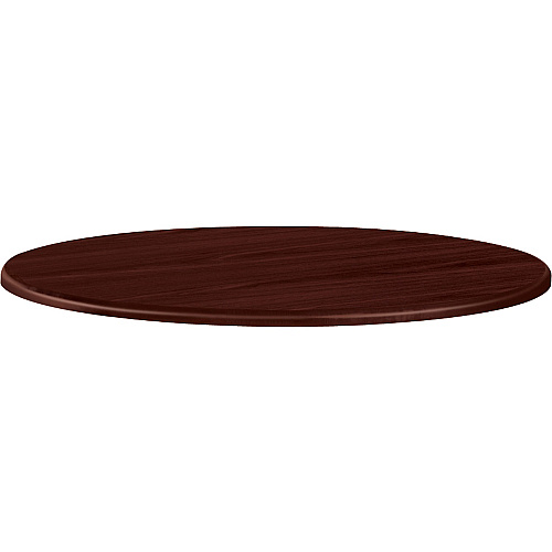 HON 10700 H107242 Tabletop 42" Diameter - Waterfall Edge - Finish: Mahogany (107242NN)