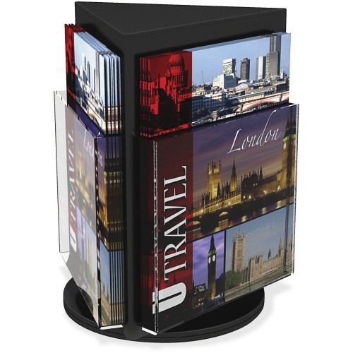 Deflecto 3-Sided Rotating Countertop Display (592804)