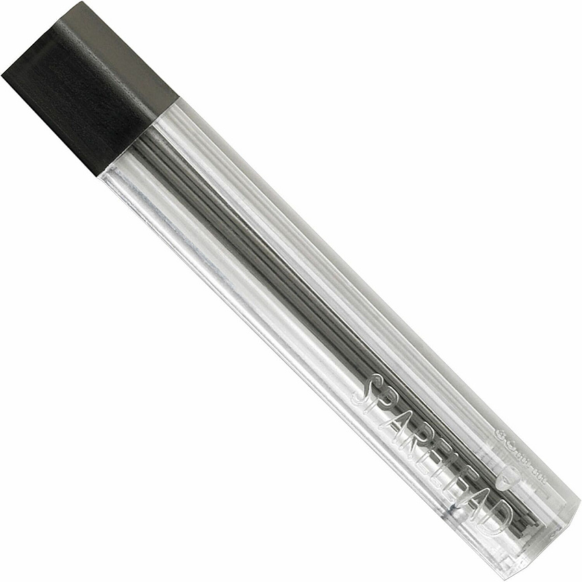 Integra Premium 60mm Lead Refills 0.7 mm - Black Lead - Break Resistant - 12 / Tube (38015)