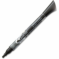 Quartet&reg; EnduraGlide&reg; Dry-Erase Markers, Fine Tip, Black, 12 Pack Fine Marker Point - Erasable - Black Ink - 12 / Box (500113M)