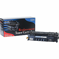 IBM; Remanufactured Black Toner Cartridge Replacement For HP 53A, Q7553A, TG85P7001