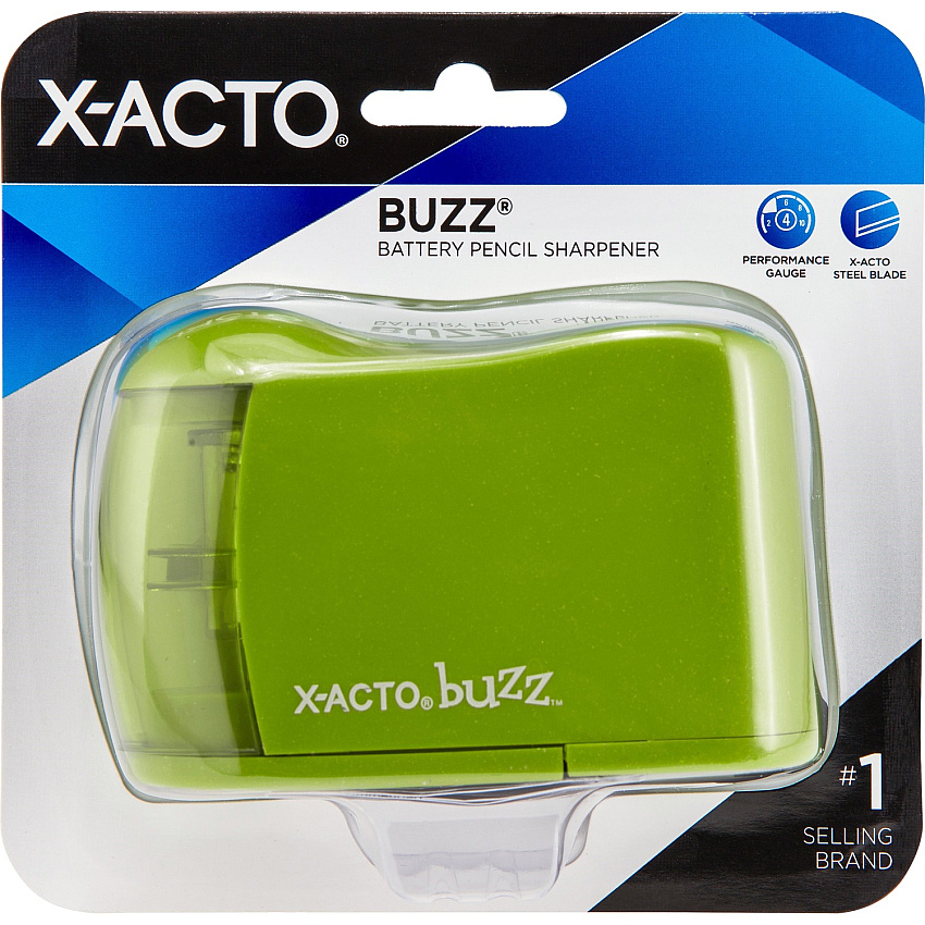 Elmer's Exacto Buzz Pencil Sharpener Handheld - Assorted - 1 Each (16758)