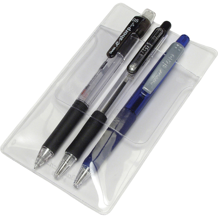 Baumgartens Pocket Protectors Plastic - Transparent - 48 / Box (46502)