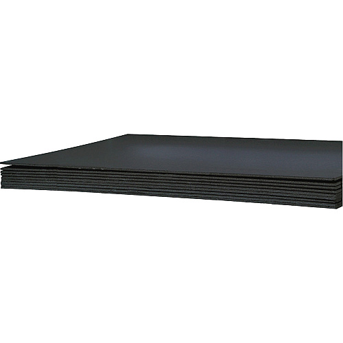 UCreate Foam Board Art, Craft, Mounting, Display, Classroom Activities, Frame - 22" Height x 28" Width x 15.6 ft Thickness x 27" Length - Black - Polystyrene - 5 / Carton (5558)