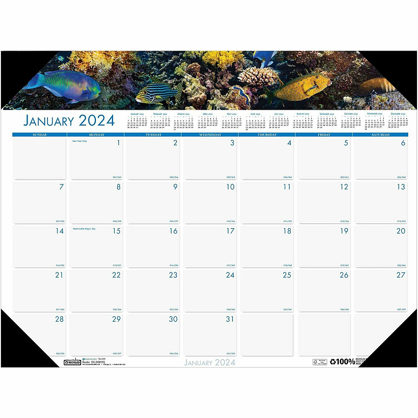 House of Doolittle EarthScapes Sea Life Desk Pads (193)