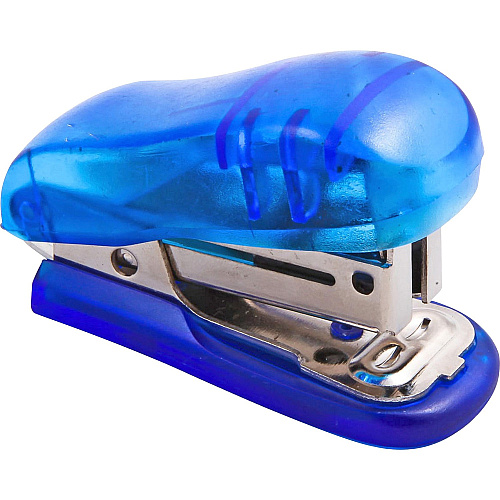 Baumgartens Translucent Plastic Mini Staplers Holds Upto 65 Staple - Mini - Assorted - Plastic - 1 Each (26510)