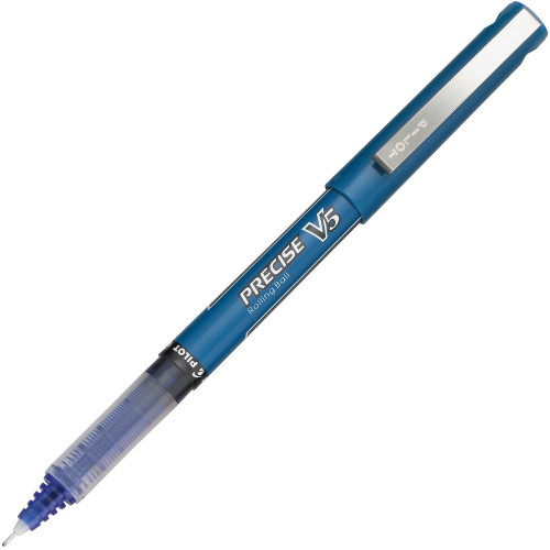 Pilot Precise V5 Extra-Fine Premium Capped Rolling Ball Pens - Bar-coded (35388)