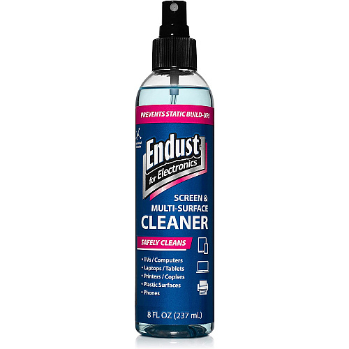 Endust 8 oz Anti-Static Cleaning & Dusting Pump Spray For Multi Surface, Electrical Equipment - 8 fl oz - Ammonia-free, Anti-static, Oil-free, Wax-free, Streak-free, Residue-free - BluePump Spray - 1 Each (097000)