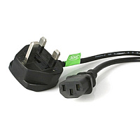 StarTech 6ft (1.8m) Power Cable, Bs 1363 To C13 (PXT101UK)