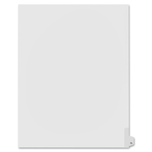 Kleer-Fax Numeric Laminated Tab Index Dividers (91075)