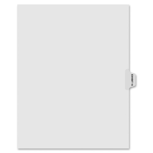 Kleer-Fax Numerical Index Dividers (80116)