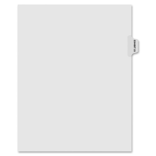 Kleer-Fax Numerical Index Dividers (80123)