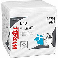 Wypall PowerClean L40 Extra Absorbent Towels For General Purpose - 12
