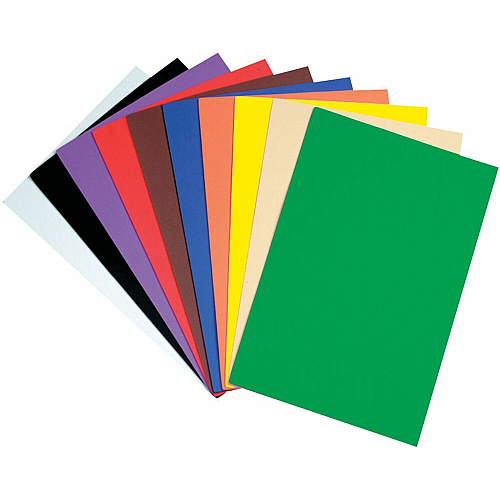 Creativity Street Wonderfoam Sheets Craft - 18" Height x 12" Width x 0.80" Length - Assorted - Foam - 10 / Pack (4313)