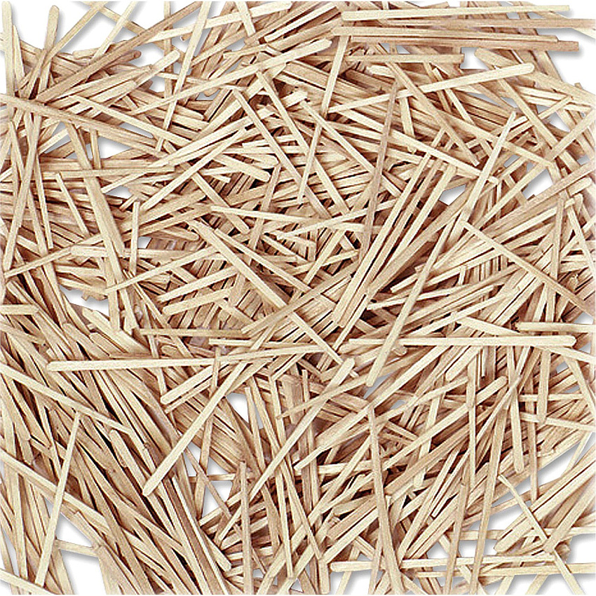 Creativity Street Flat Wood Toothpicks Wood - Natural - 2500 / Box (369001)
