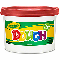 Crayola Super Soft Dough Modeling, Fun and Learning - Red - 1 Each (570015038)
