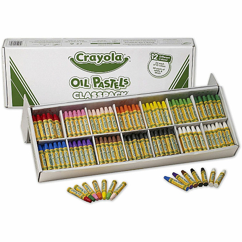 Crayola 12-Color Oil Pastel Classpack (524629)
