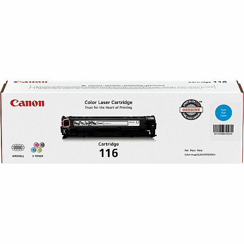 Canon 116 Original Toner Cartridge 1500 Pages (CRTDG116CY)