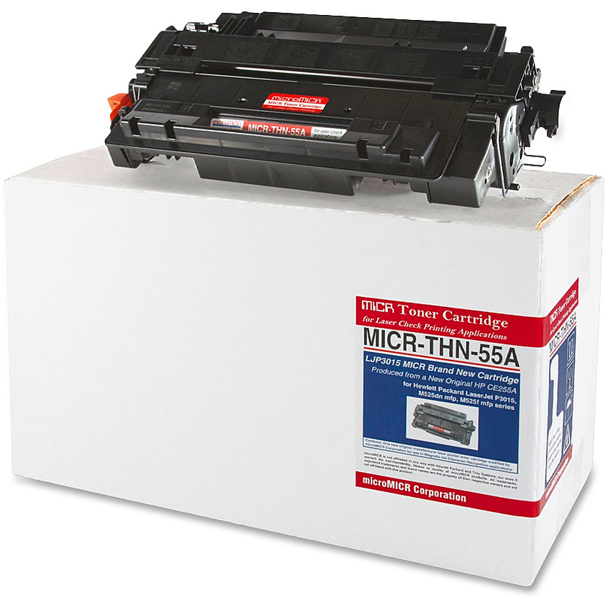 microMICR MICR Toner Cartridge - Alternative for HP 55A 6000 Pages (MICRTHN55A)