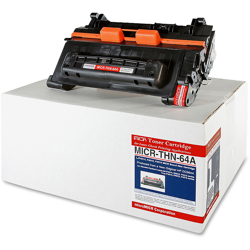 microMICR MICR Toner Cartridge - Alternative for HP 64A 10000 Pages (MICRTHN64A)