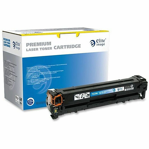 Elite Image Remanufactured Laser Toner Cartridge - Alternative for HP 125A (CB540A) - Black - 1 Each 2200 Pages (75396)