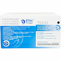 Elite Image Remanufactured MICR High Yield Laser Toner Cartridge - Alternative for HP 64X (CC364X) - Black - 1 Each 24000 Pages (75432)