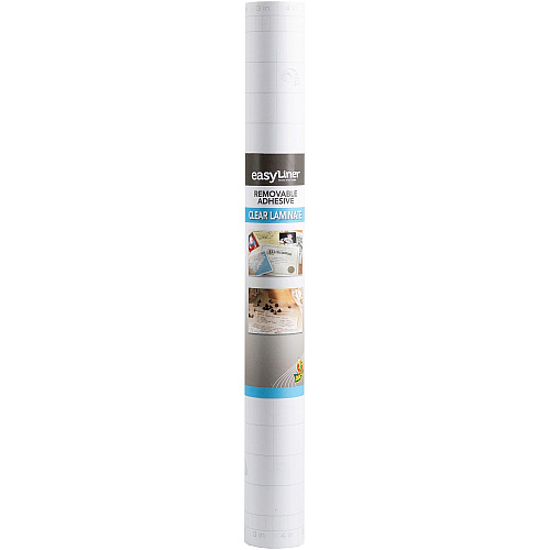 Duck Brand Brand Peel & Stick Laminate Roll Laminating Pouch/Sheet Size: 18" Width x 24 ft Length - Acid-free - Clear - 1 Roll (1115016)