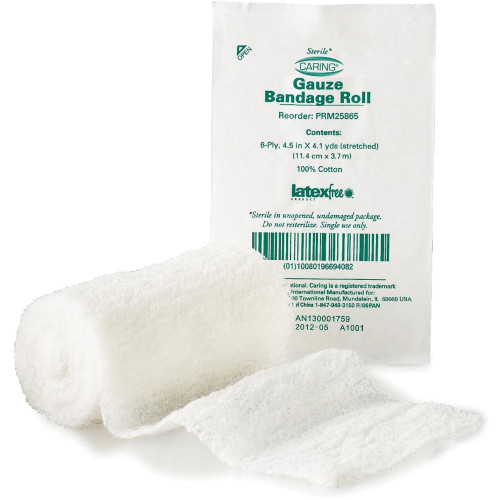 Medline Sterile Gauze Bandage Roll (PRM25865)