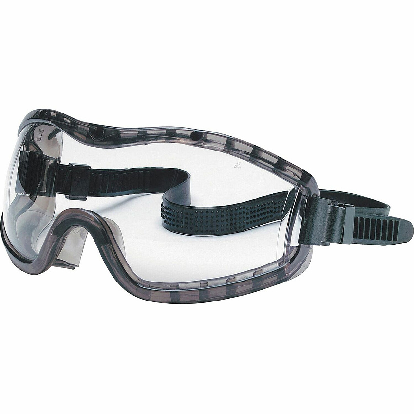 MCR Safety Stryker Safety Goggles Flying Particle Protection - Clear Lens - Anti-fog, Indirect Ventilation - 1 Each (2310AF)