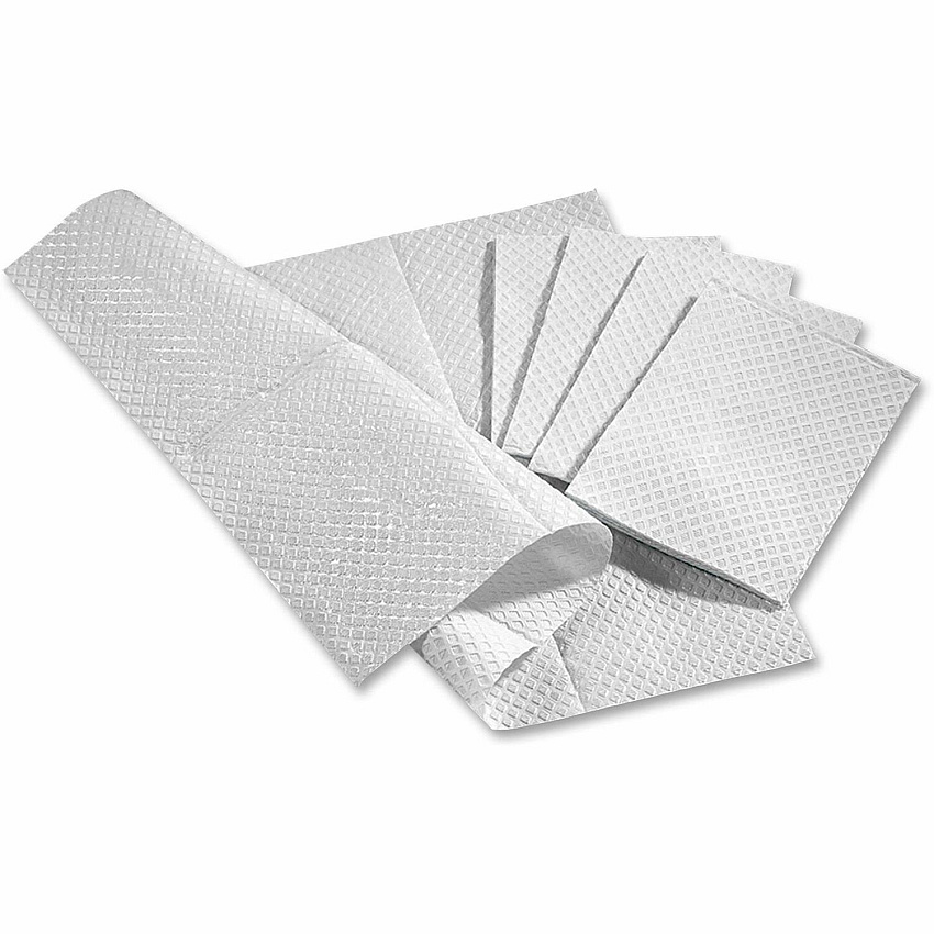 Medline Standard Poly-backed Tissue Towels White - Tissue - 500 / Box (NON24356W)