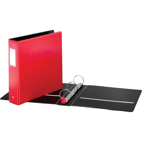 EasyOpen Locking Round Ring Binder w/ Label Holder