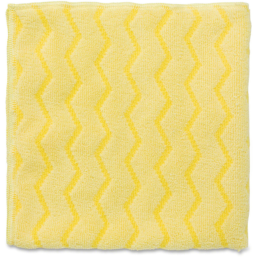 Rubbermaid Commercial HYGEN Microfiber Bathroom Cloth For Bathroom - 16" Length x 16" Width - Recommended For: Debris Remover, Dust Remover, Grime Remover, Liquid Remover - Reusable, Durable, Absorbent, Bleach-free, Unscented, Hypoallergenic, Lint- (Q610)