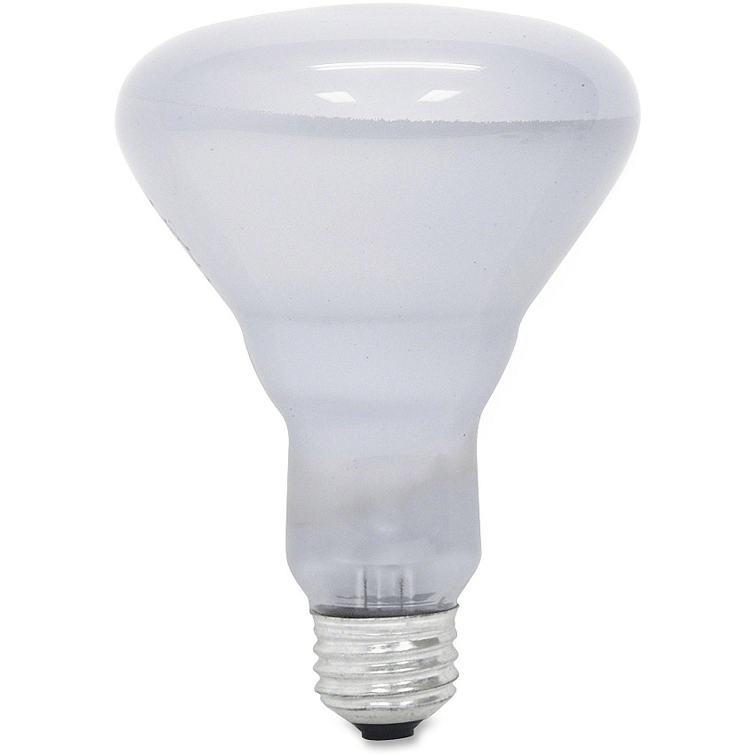 GE Incandescent Reveal BR30 Light Bulb, 65 W 65 W - 120 V AC - 510 lm - BR30 Size - Soft White Light Color - E26 Base - 2000 Hour - 4310.3&deg;F (2376.8&deg;C) Color Temperature - 1 Each (48692)