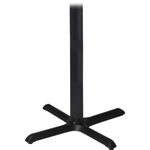 Safco Mayline Bistro Tables Black X-Shaped Base (CA41B2025)