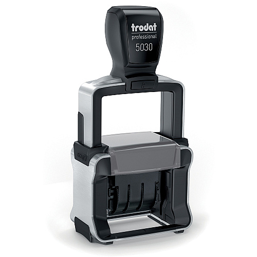 Trodat Professional Date Stamp Date Stamp - 10000 Impression(s) - Black - Recycled - 1 Each (T5030)