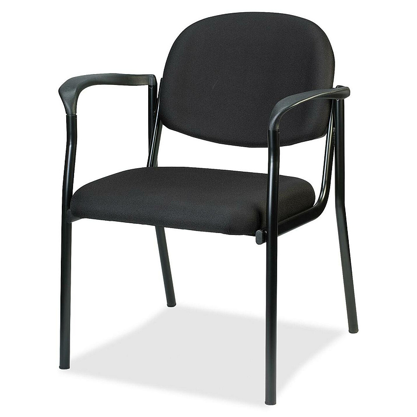 Eurotech dakota FS8011 Side Chair Black Seat Color - Steel Frame Material - 2 / Carton (8011BLK)