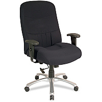 Eurotech Excelsior BM9000 Executive Chair Black Seat Color - 5-star Base - 1 Each (9000BLK)