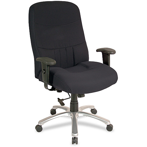 Eurotech Excelsior BM9000 Executive Chair Black Seat Color - 5-star Base - 1 Each (9000BLK)