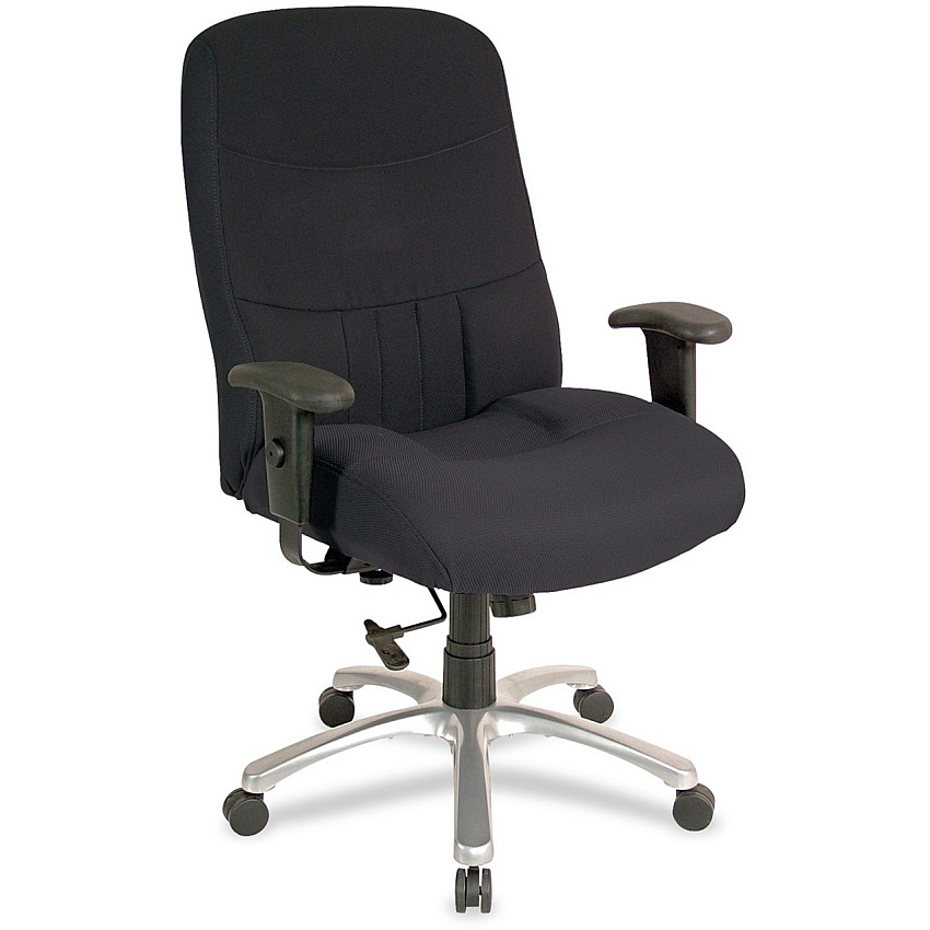 Eurotech Excelsior BM9000 Executive Chair Black Seat Color - 5-star Base - 1 Each (9000BLK)