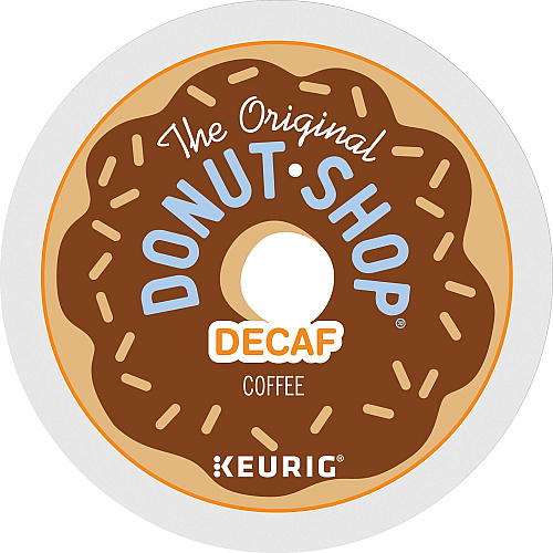 The Original Donut Shop&reg; K-Cup Decaf Coffee Compatible with Keurig Brewer - Medium - K-Cup - Decaffeinated - 24 / Box (60224101)