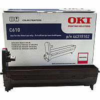 Oki 44315101/02/03/04 Image Drum LED Print Technology - 20000 Pages - Magenta - 1 Each (44315102)