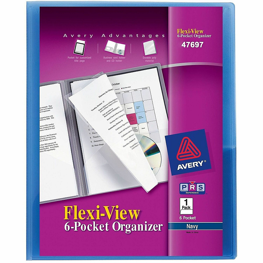Avery&reg; Flexi-View 47697 Letter Organizer Folder
