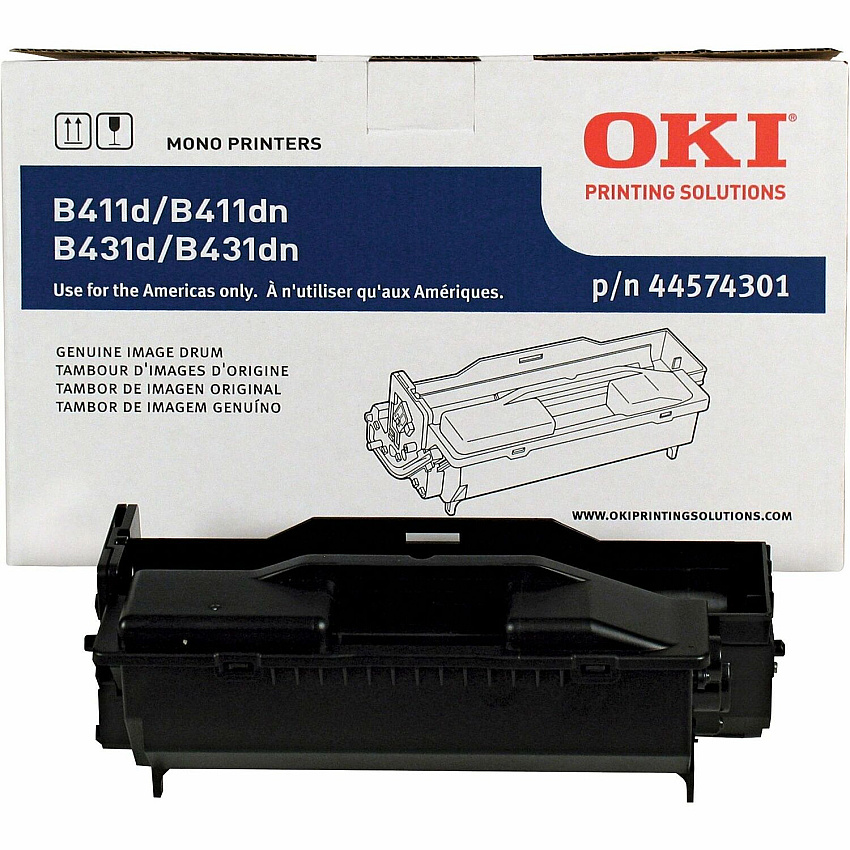 Oki B411/431 Image Drum LED Print Technology - 30000 - 1 Each (44574301)