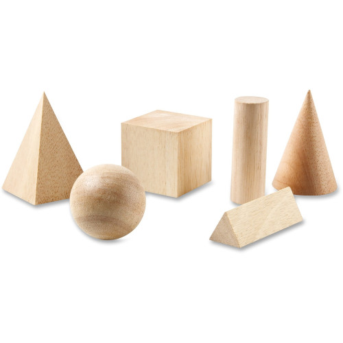 Learning Resources Wooden Geometric Shapes Set (LER01206)